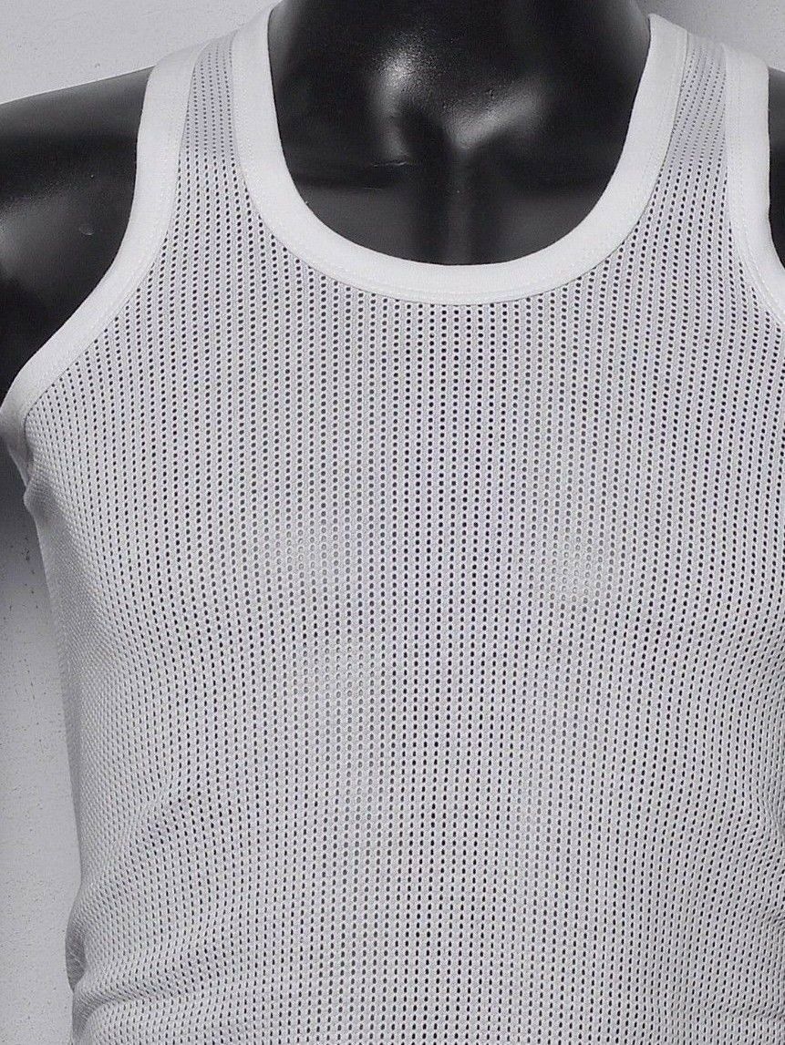 Mens MESH AIRTEX sleeve less Vest